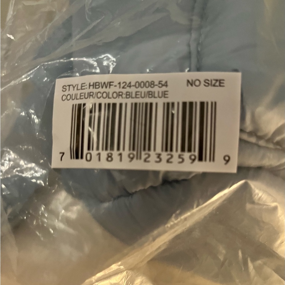 NWT Wildfox Puffy Light Blue Backpack - Picture 3 of 8